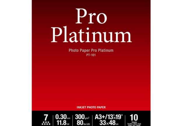 Immagine di Canon - Carta fotografica Canon PT-101 Pro Platinum A3+ 10 Fogli - 2768B018