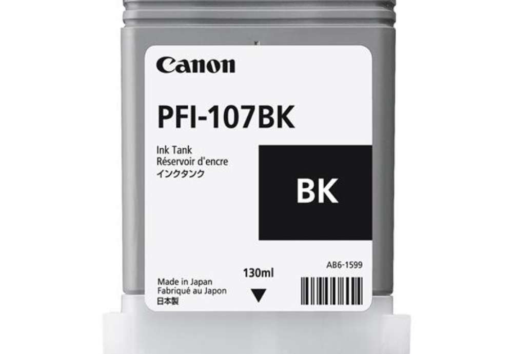Immagine di Canon - Cartuccia ink - PFI-107BK- Nero - 6705B001 - 130ml