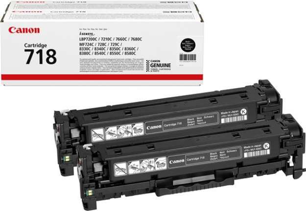 Immagine di Canon - Scatola 2 Toner - Nero - 2662B005 - 3.400 pag