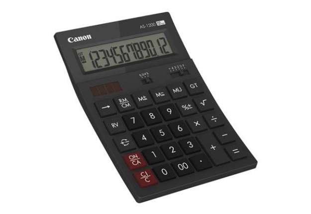 Immagine di Canon - Calcolatrice - da tavolo - AS12000HB - 12cifre