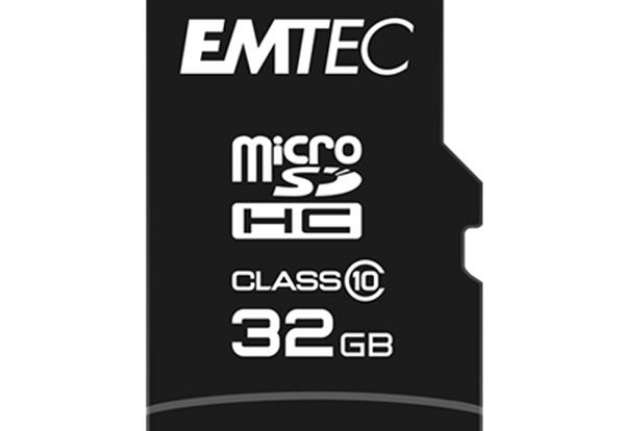 Immagine di Emtec - Micro SDHC Class 10 Classic - ECMSDM32GHC10CG - 32GB