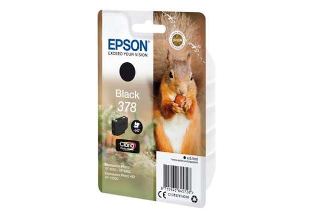Immagine di Epson - Cartuccia ink - 378 - Nero - C13T37814010 - 240 pag