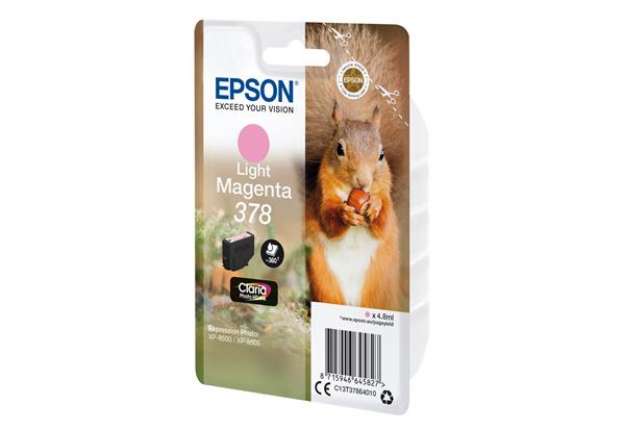 Immagine di Epson - Cartuccia ink - 378 - Magenta chiaro - C13T37864010 - 360 pag