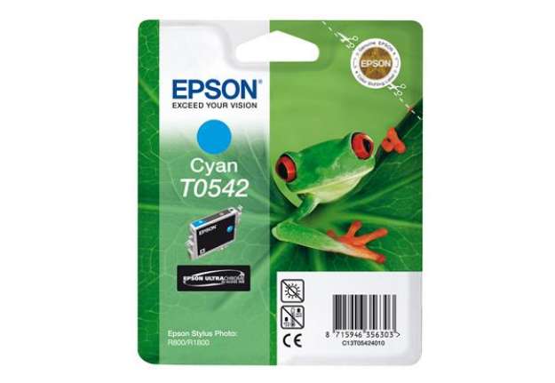 Immagine di Epson - Cartuccia ink - Ciano - T0542 - C13T05424010 - 13ml