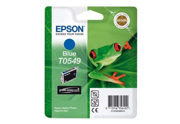 Immagine di Epson - Cartuccia ink - Blu - T0549 - C13T05494010 - 13ml