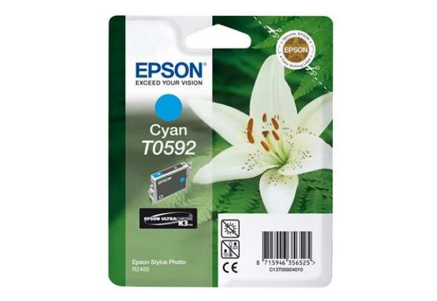 Immagine di Epson - Cartuccia ink - Ciano - T0592 - C13T05924010 - 13ml