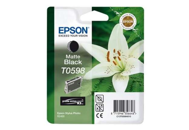 Immagine di Epson - Cartuccia ink - Nero opaco - T0598 - C13T05984010 - 13ml