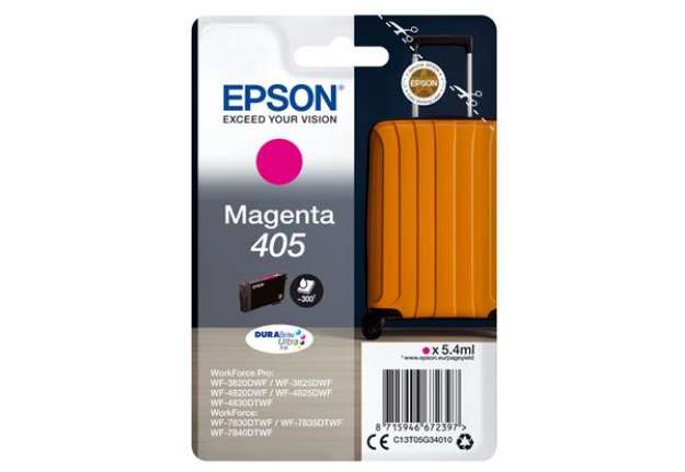 Immagine di Epson - Cartuccia ink - 405 - Magenta - C13T05G34010 - 300 pag