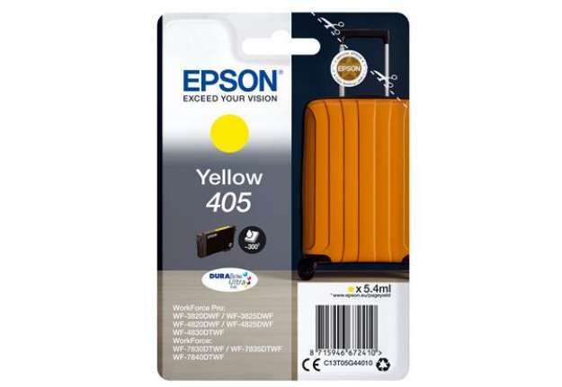 Immagine di Epson - Cartuccia ink - 405 - giallo - C13T05G44010 - 300 pag
