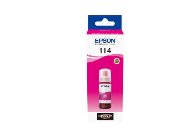 Immagine di Epson - Eco Tank - 114 - Magenta - C13T07B340 - 70 ml