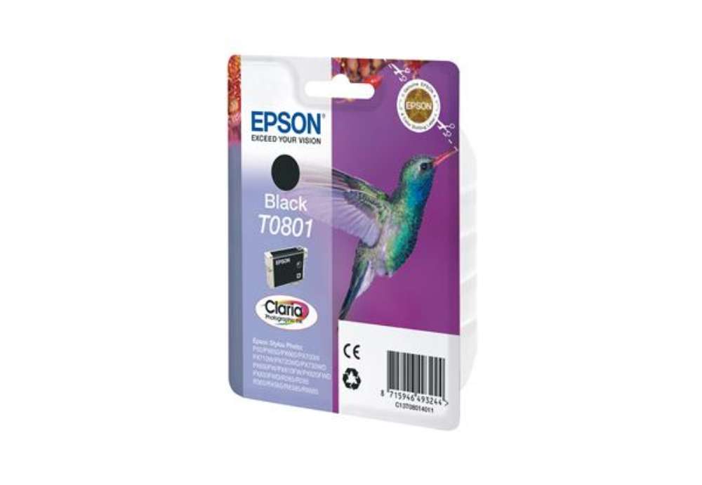 Immagine di Epson - Cartuccia ink - Nero Photo - T0801 - C13T08014011 - 7,4ml
