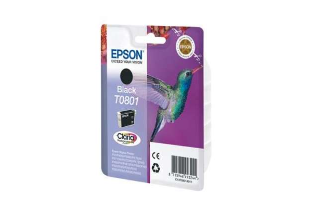 Immagine di Epson - Cartuccia ink - Nero Photo - T0801 - C13T08014011 - 7,4ml