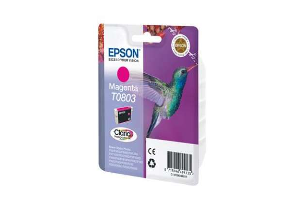 Immagine di Epson - Cartuccia ink - Magenta Photo - T0803 - C13T08034011  - 7,4ml
