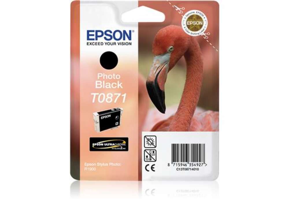 Immagine di Epson - Cartuccia ink - Nero - T0871 - C13T08714010 - 11,4ml