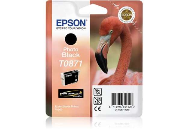 Immagine di Epson - Cartuccia ink - Nero - T0871 - C13T08714010 - 11,4ml