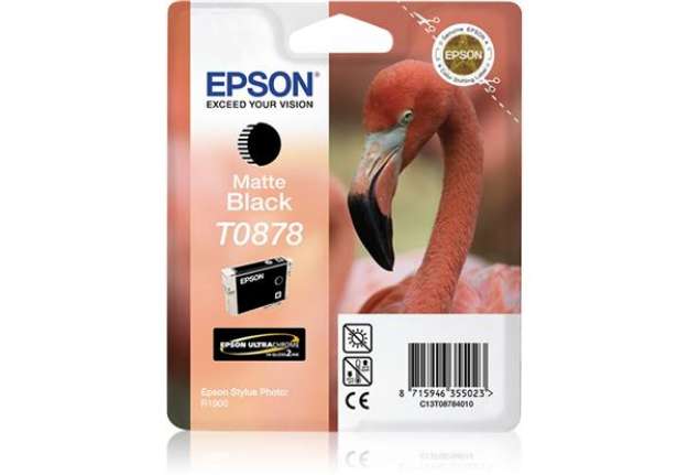 Immagine di Epson - Cartuccia ink - Nero opaco - T0878 - C13T08784010 - 11,4ml