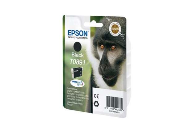 Immagine di Epson - Cartuccia ink - Nero - T0891 - C13T08914011 - 5,8ml
