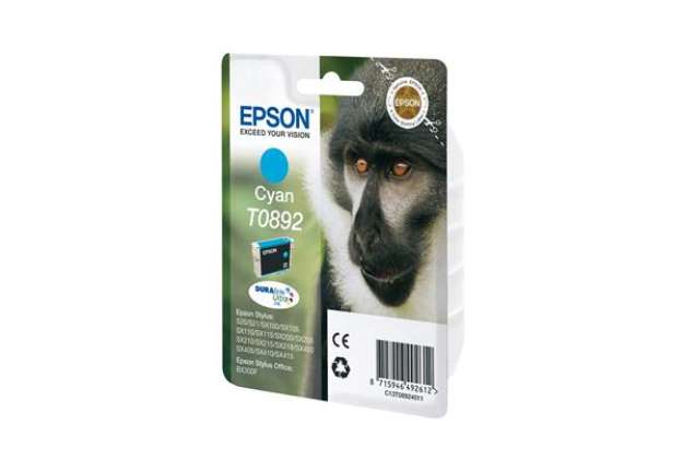 Immagine di Epson - Cartuccia ink - Ciano - T0892 - C13T08924011 - 3,5ml