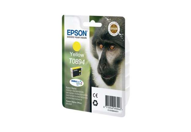 Immagine di Epson - Cartuccia ink - Giallo - T0894 - C13T08944011 - 3,5ml
