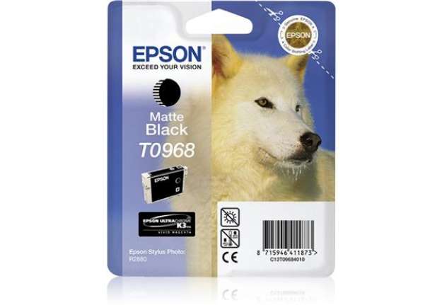 Immagine di Epson - Cartuccia ink - Nero opaco - T0968 - C13T09684010 - 11,4ml