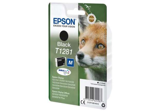 Immagine di Epson - Cartuccia ink - Nero - T1281 - C13T12814012 - 5,9ml