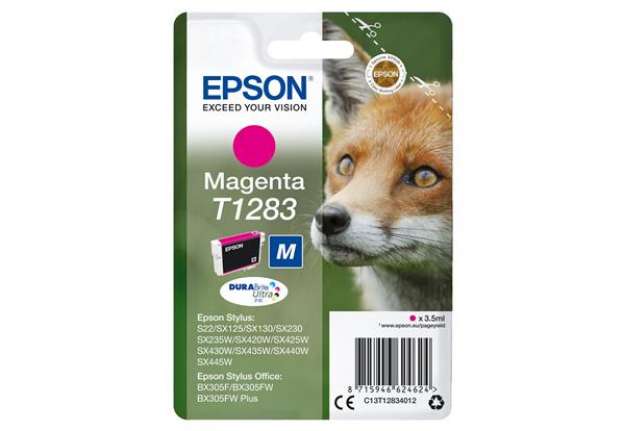 Immagine di Epson - Cartuccia ink - Magenta - T1283 - C13T12834012 - 3,5ml