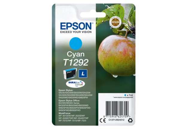 Immagine di Epson - Cartuccia ink - Ciano - T1292 - C13T12924012 - 7ml