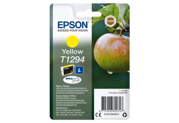 Immagine di Epson - Cartuccia ink - Giallo - T1294 - C13T12944012 - 7ml