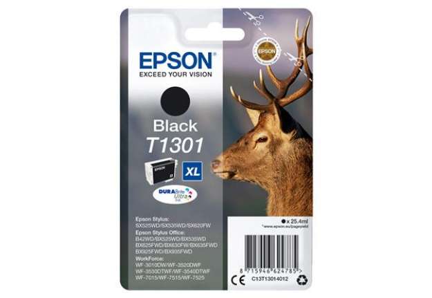 Immagine di Epson - Cartuccia ink - Nero - T1301 - C13T13014012 - 25,4ml