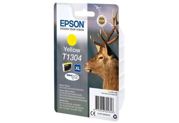 Immagine di Epson - Cartuccia ink - Giallo - T1304 - C13T13044012 - 10,1ml
