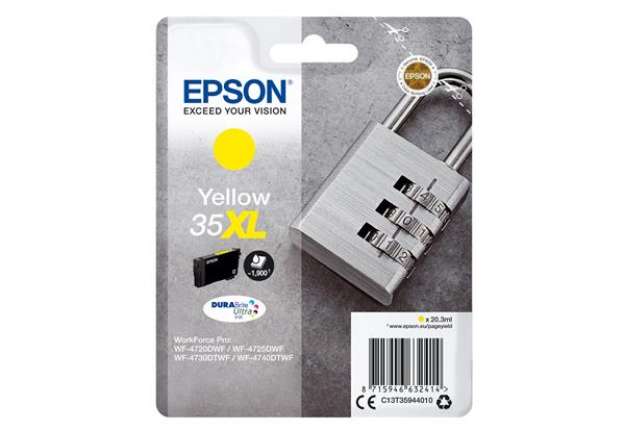 Immagine di Epson - Cartuccia ink - 35XL - Giallo - C13T35944010 - 20,3ml