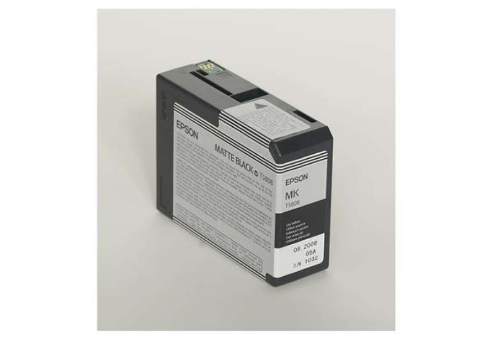 Immagine di Epson - Tanica - Nero opaco - T5808 - C13T580800 - 80ml