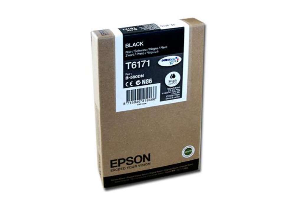 Immagine di Epson - Tanica - Nero - T6171 - C13T617100 - 100ml