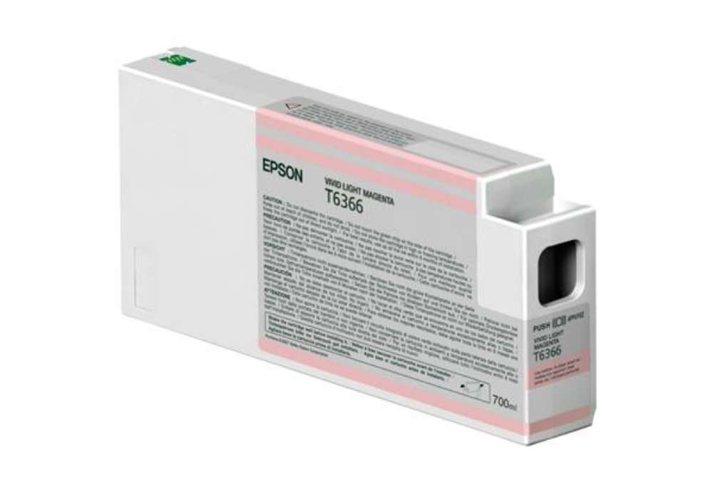 Immagine di Epson - Tanica - vivid Magenta chiaro - T6366 - C13T636600 - 700ml