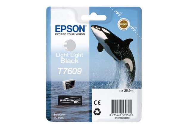 Immagine di Epson - Cartuccia ink - Nero chiaro chiaro - T7609 - C13T76094010 - 25,9ml