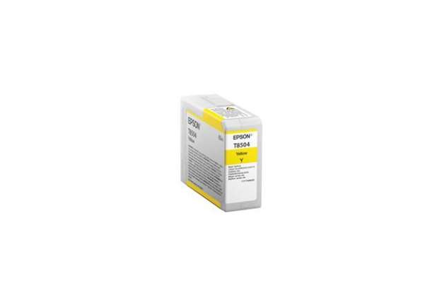 Immagine di Epson - Cartuccia ink - Giallo - T8504 - C13T850400 - 80ml