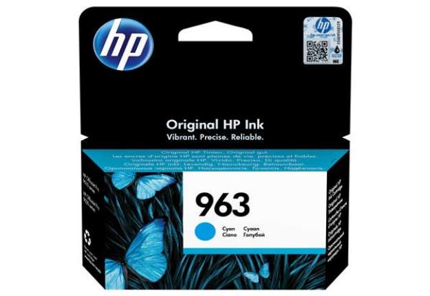 Immagine di Hp - Cartuccia ink originale - 963 - Ciano - 3JA23AE - 700 pag