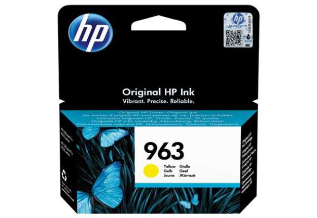 Immagine di Hp - Cartuccia ink originale - 963 - Giallo - 3JA25AE - 700 pag
