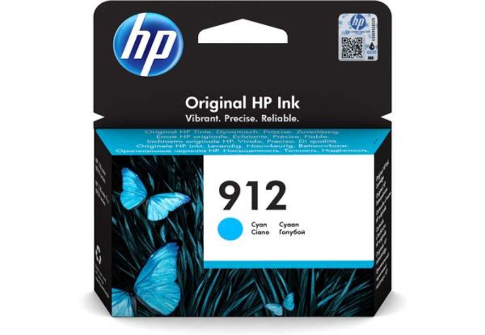 Immagine di Hp - Cartuccia ink originale - 912 -  Ciano - 3YL77AE - 315 pag