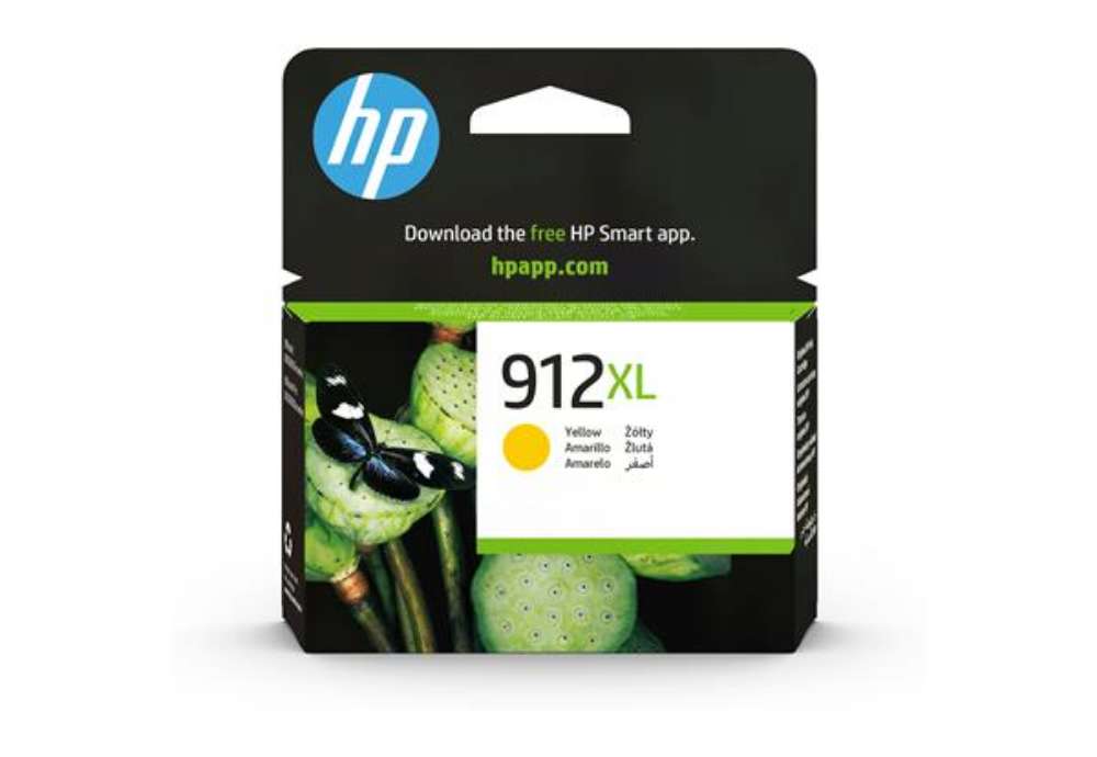 Immagine di Hp - Cartuccia ink originale - 912XL - Giallo - 3YL83AE - 825 pag