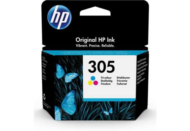 Immagine di Hp - Cartuccia Ink originale - 305 - C/M/Y - 3YM60AE - 100 pag