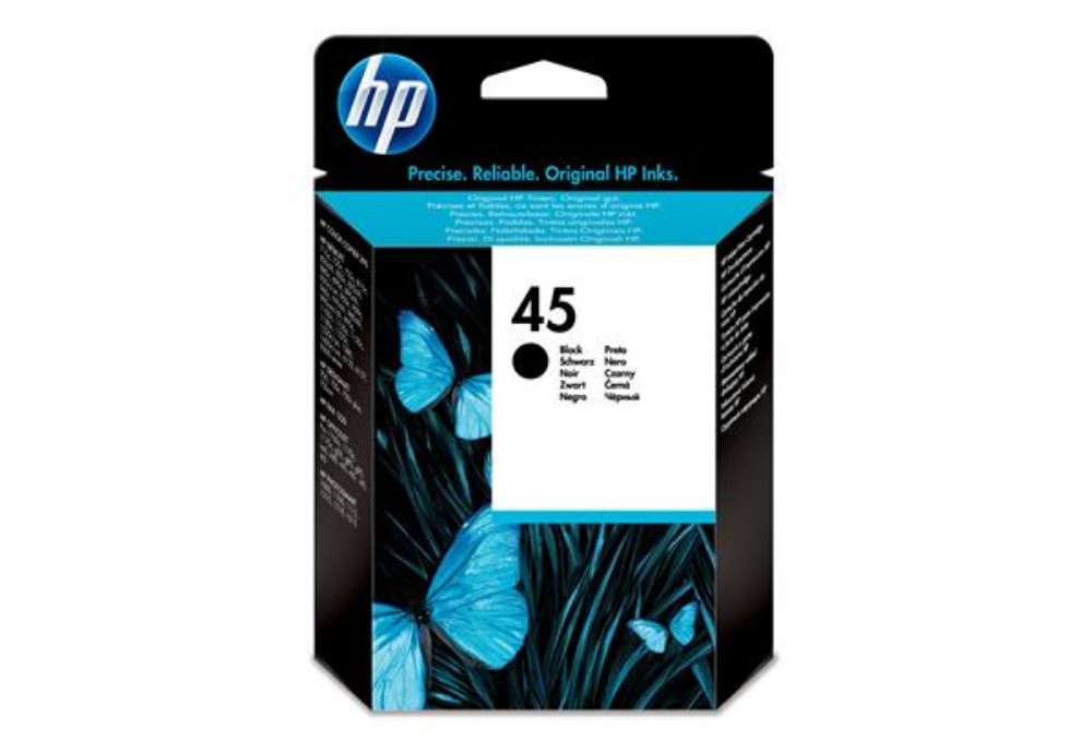 Immagine di Hp - Cartuccia ink originale- 45 - Nero - 51645A - 930 pag