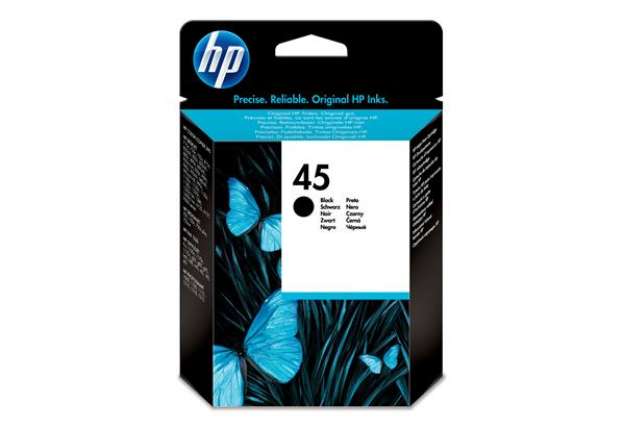 Immagine di Hp - Cartuccia ink originale- 45 - Nero - 51645A - 930 pag