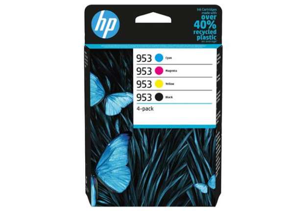 Immagine di Hp - Cartuccia ink originale - 953 - C/M/Y/K - 6ZC69AE - 3.100 pag