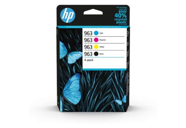 Immagine di Hp - Cartuccia ink originale - 963 - C/M/Y/K - 6ZC70AE - 3.100 pag