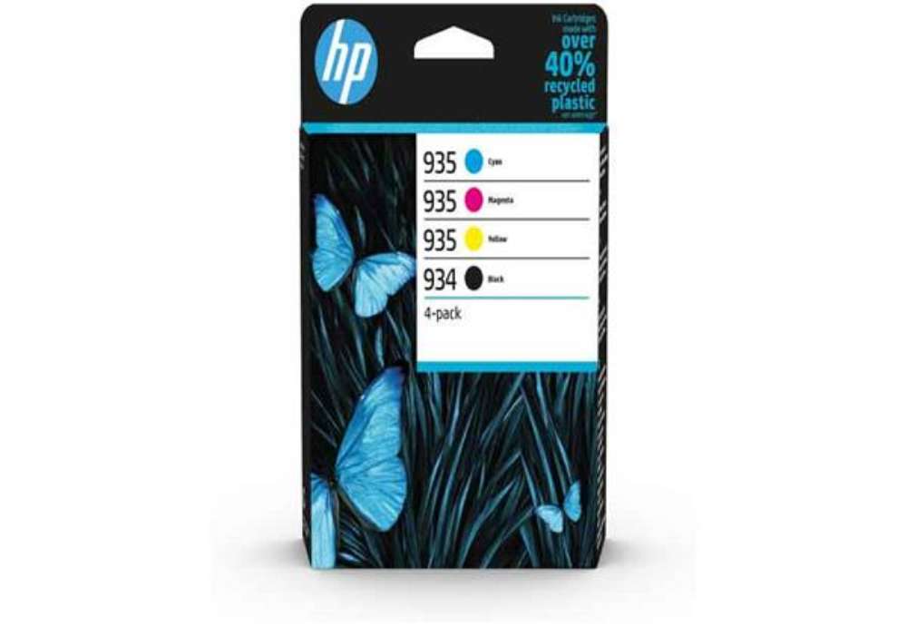 Immagine di Hp - Cartuccia ink originale - 934/935 - C/M/Y/K - 6ZC72AE - 1.600 pag