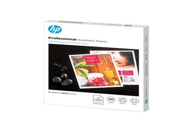 Immagine di Hp - Confezione da 150 fogli carta per getto d'inchiostro HP originale opaca professionale A4 - 7MV7