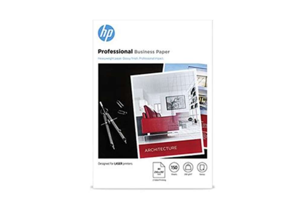 Immagine di Hp - Confezione da 150 fogli carta originale fotografica lucida professionale per stampe laser A4 -
