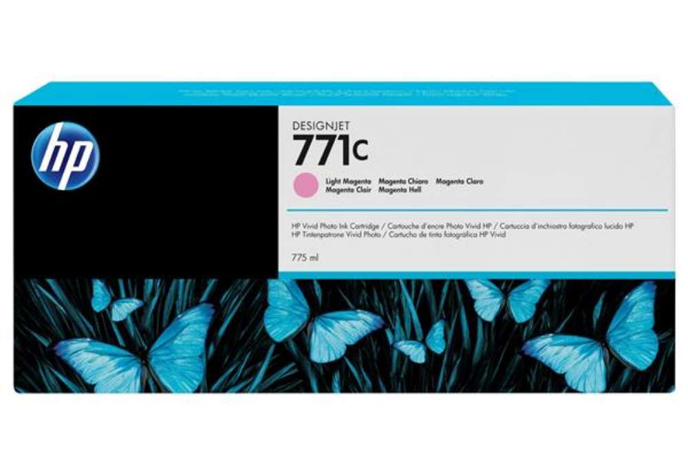 Immagine di Hp - Cartuccia Ink originale - 771C - Magenta chiaro - B6Y11A - 775 ml