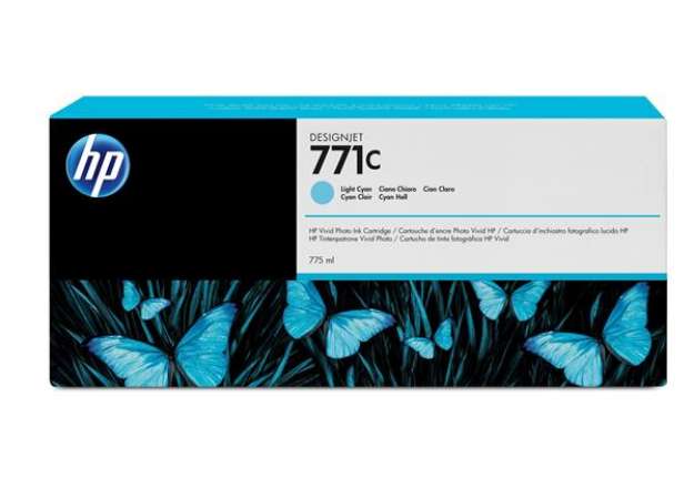 Immagine di Hp - Cartuccia ink originale - HP730 - Ciano Chiaro - B6Y12A - 300 ml